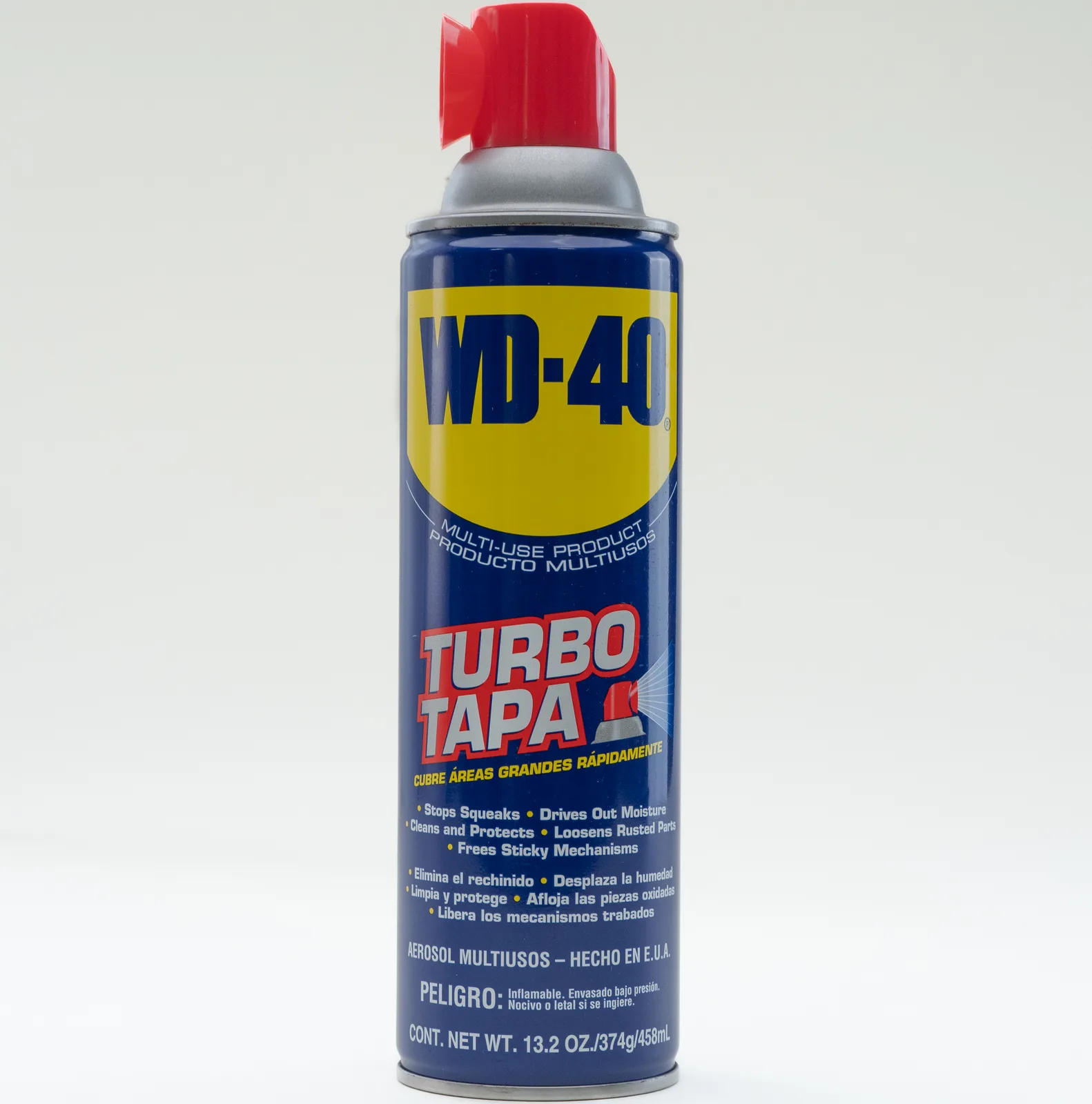 WD-40 Aerosol Multiusos Turbo Tapa 13.2 Oz.
