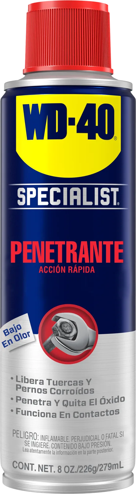 WD-40 Specialist Penetrante Quita Oxido 8 Oz.